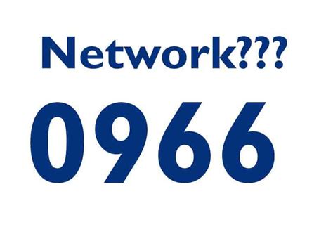 what mobile network is 0966